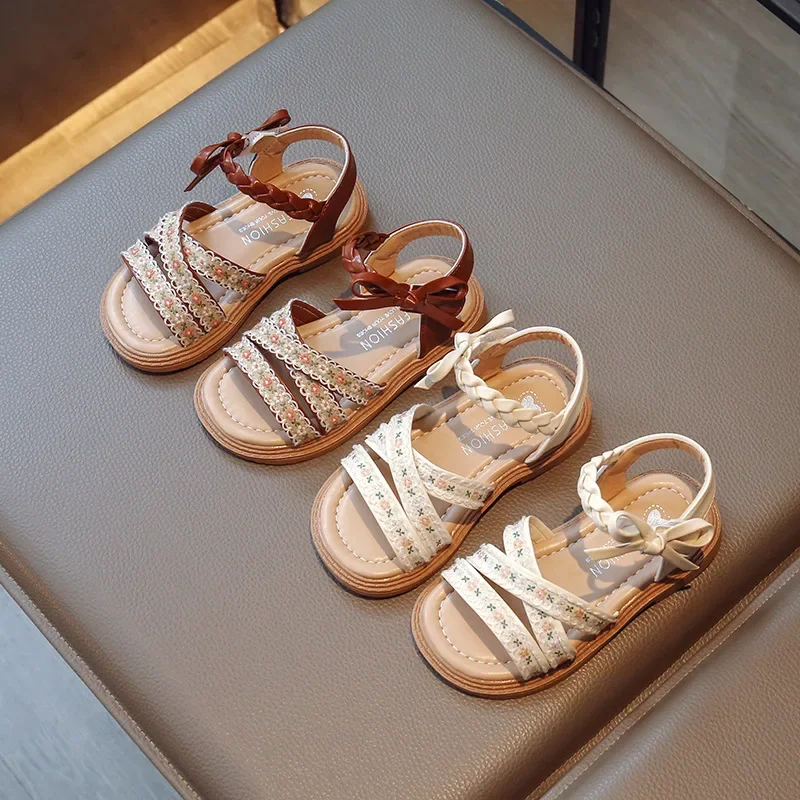 Girls Sandals Size 13 PANDANINJIA Gina Girls Sandals Open Toe