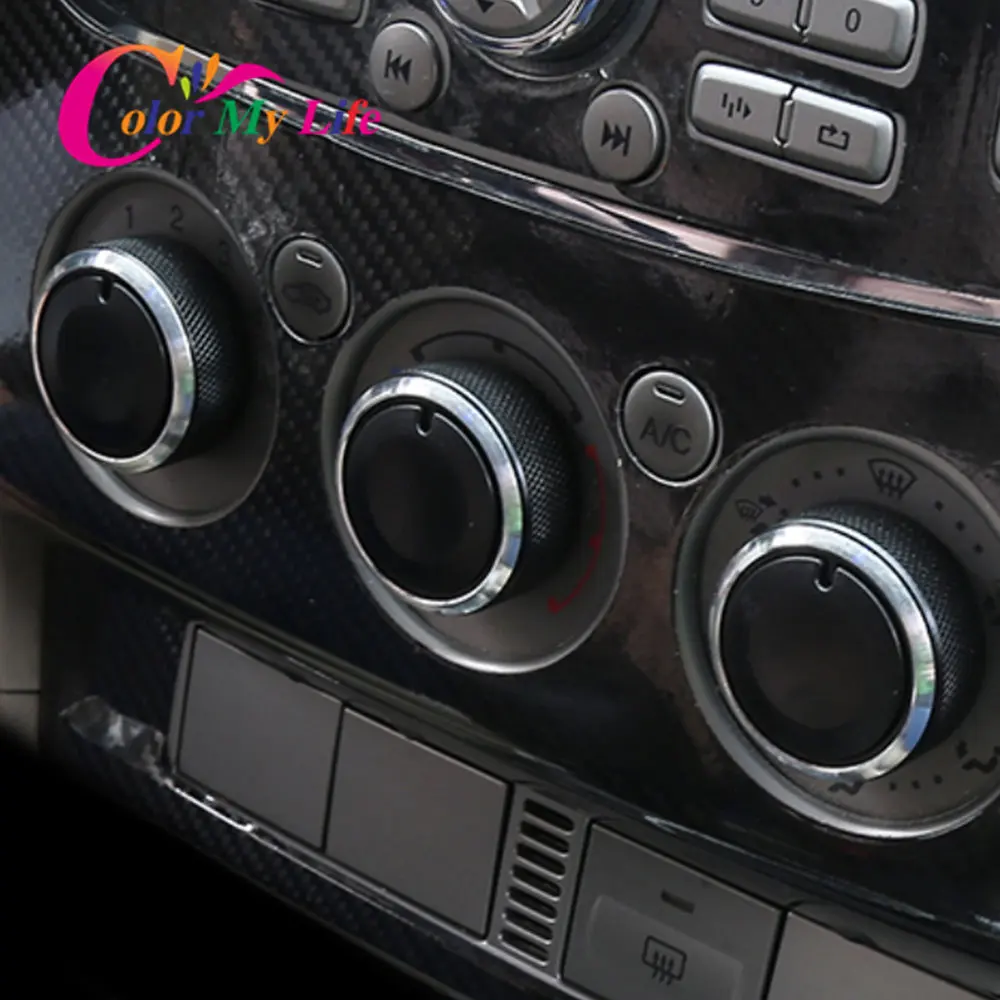 Car Air Conditioning Turning Switch Knob 3pcs/Set for Ford Focus 2 MK2 Focus 3 MK3 2005-Mondeo C-MAX