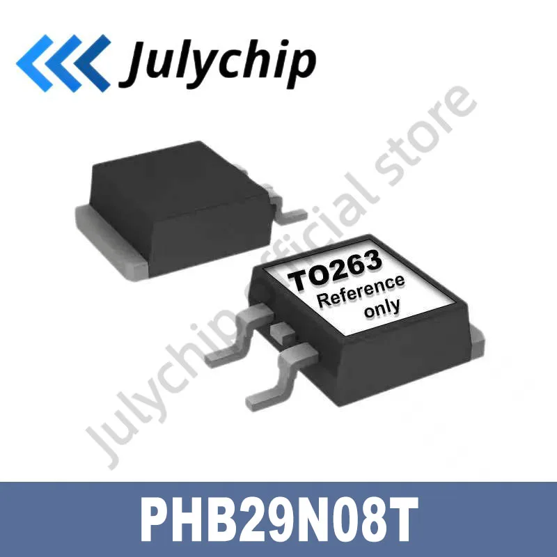 

PHB29N08T NEW ORIGINAL N-Channel 75 V 27A (Tc) 88W (Tc) Surface Mount D2PAK