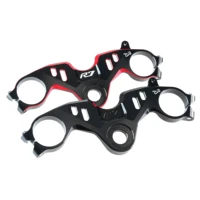 Motorcycle CNC Racing Refit Clip On Handle Bars Front End Upper Top Clamp For YAMAHA R7 2021-2023 2