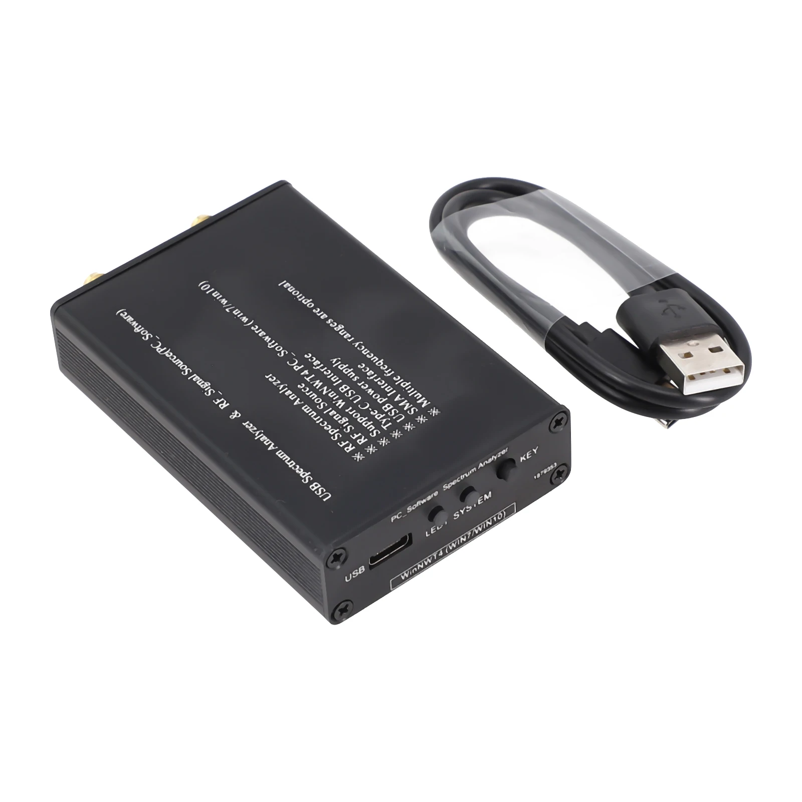 

New Practical Analyzer Spectrum 33mHz-4400mHz USB WinNWT4 Case Domain Analysis Tool LTDZ 35-4400M RF Frequency