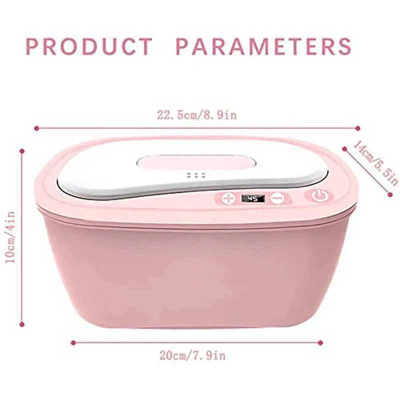 Wipes Warmer Box Wet Baby Tissue Facial Mask Portable Electric Constant Temperature Dispenser Thermostat Warms Quickly 45-55℃