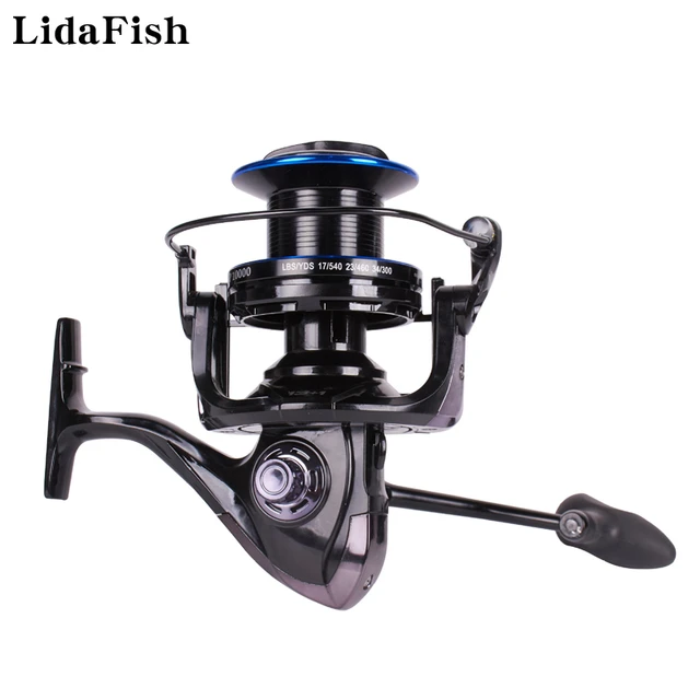 LIDAFISH Brand TP8000 9000 10000 Series Metal Rocker Spinning