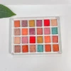 Yicai  New 24 Slots Square Shape Transparent Acrylic Durable Using Empty Magnetic Palette Slot Size: 25*22mm 2
