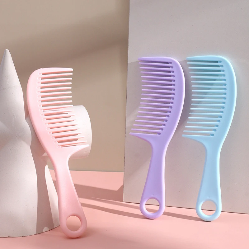 Portable Wide Tooth Comb,Detangling Comb,Shower Comb Large Hair Comb Brush For Women Men Curly/Wet/Dry/Long/Thick Hair