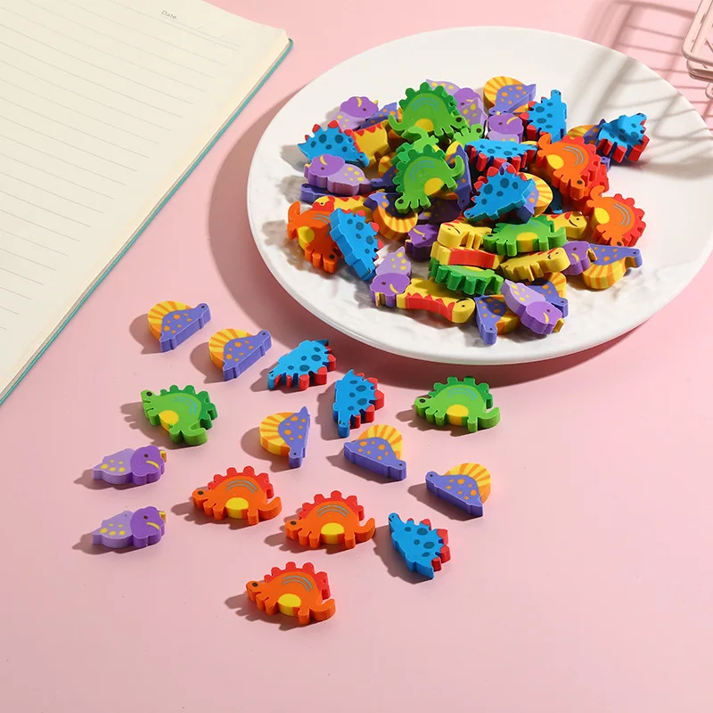 Pencil Erasers 10Pcs/Lot Dinosaur