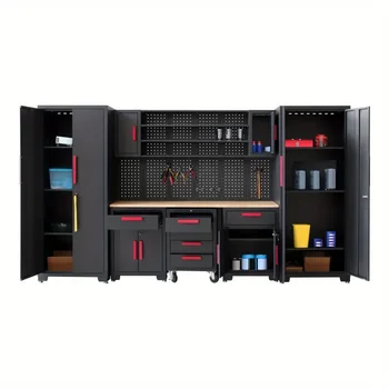 9-Piece Tool Storage Cabinet Set 1