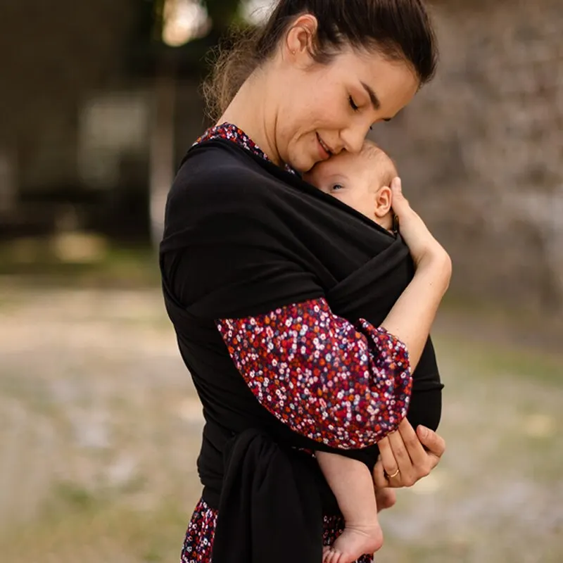 Cotton Baby Wrap Carrier Baby Carrier Sling Newborn to Toddler 0-36 Months