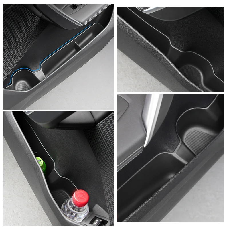 Für Bmw X1 U11 Abs Schwarz Mittel Konsole Seite Aufbewahrung Sbox Multifunktions-Handy Fach Auto Interieur Zubehör
