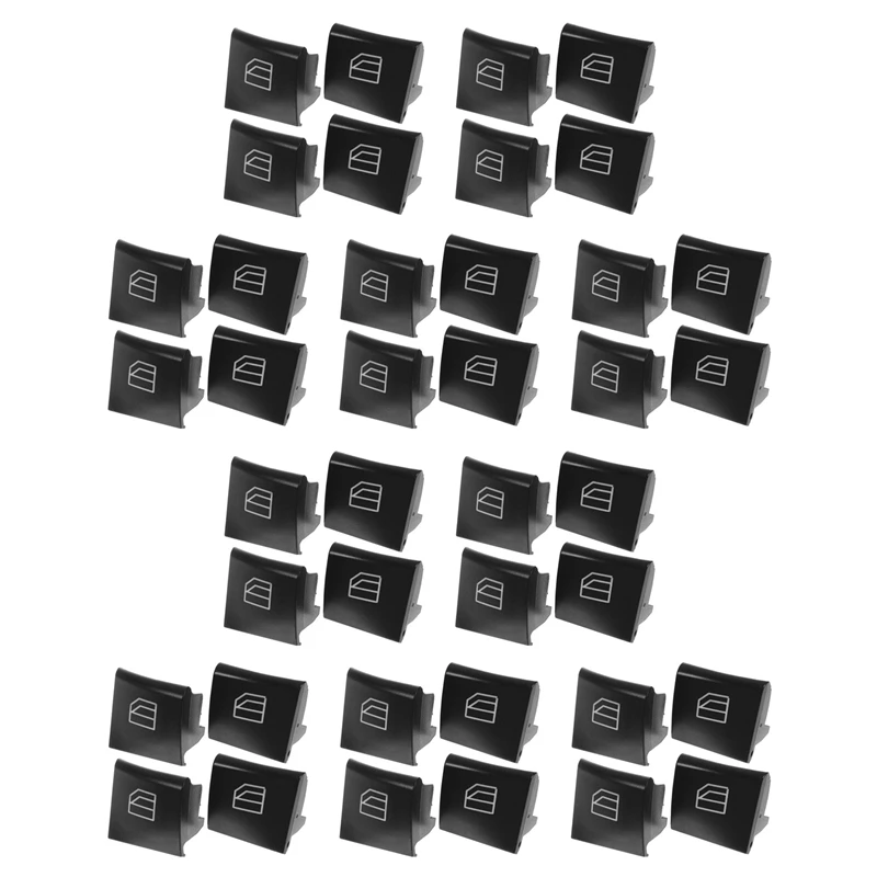 

40X Window Switch Repair Button Caps For Mercedes ML GL R Class W164 X164