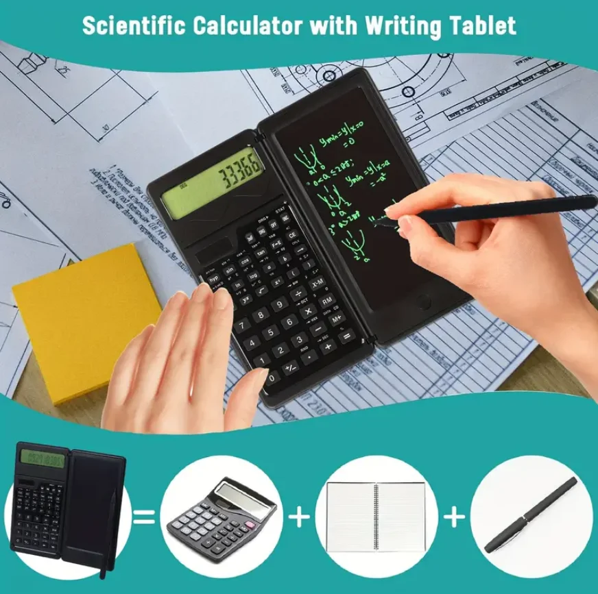 3-in-1 Calculator Notepad 2