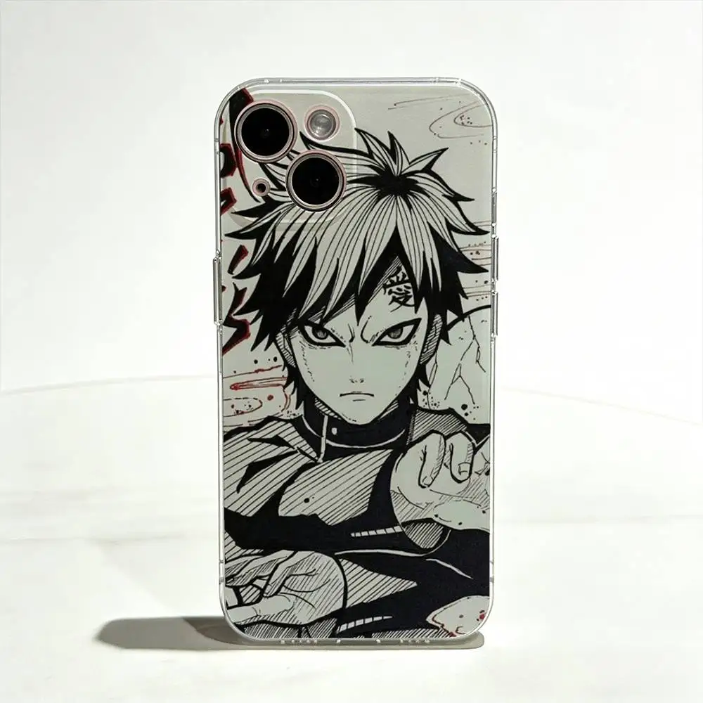 Gaara Naruto Ultra Clear TPU Slim Shockproof Phone Case