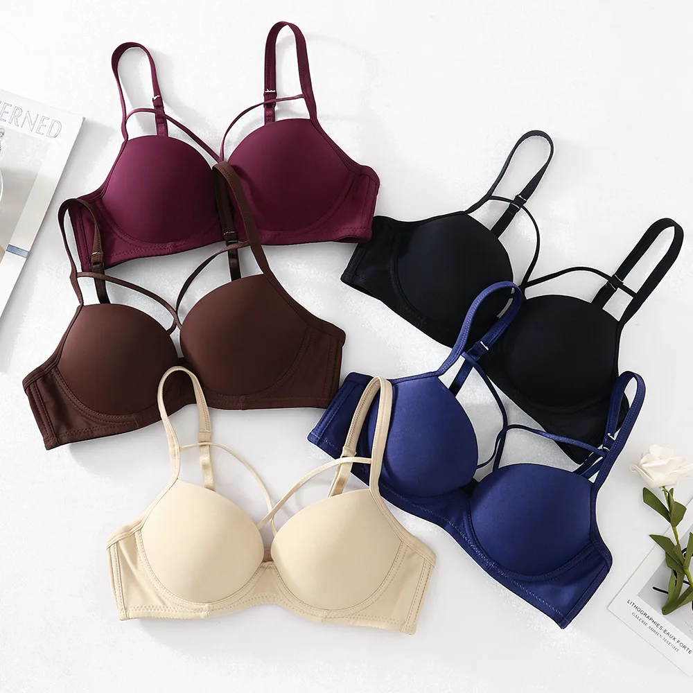 Seamless Bra Women Wireless Underwear Sexy Fashion Brassiere Adjustable Push Up Bralette Breathable Thin Intimates Lingerie 2023