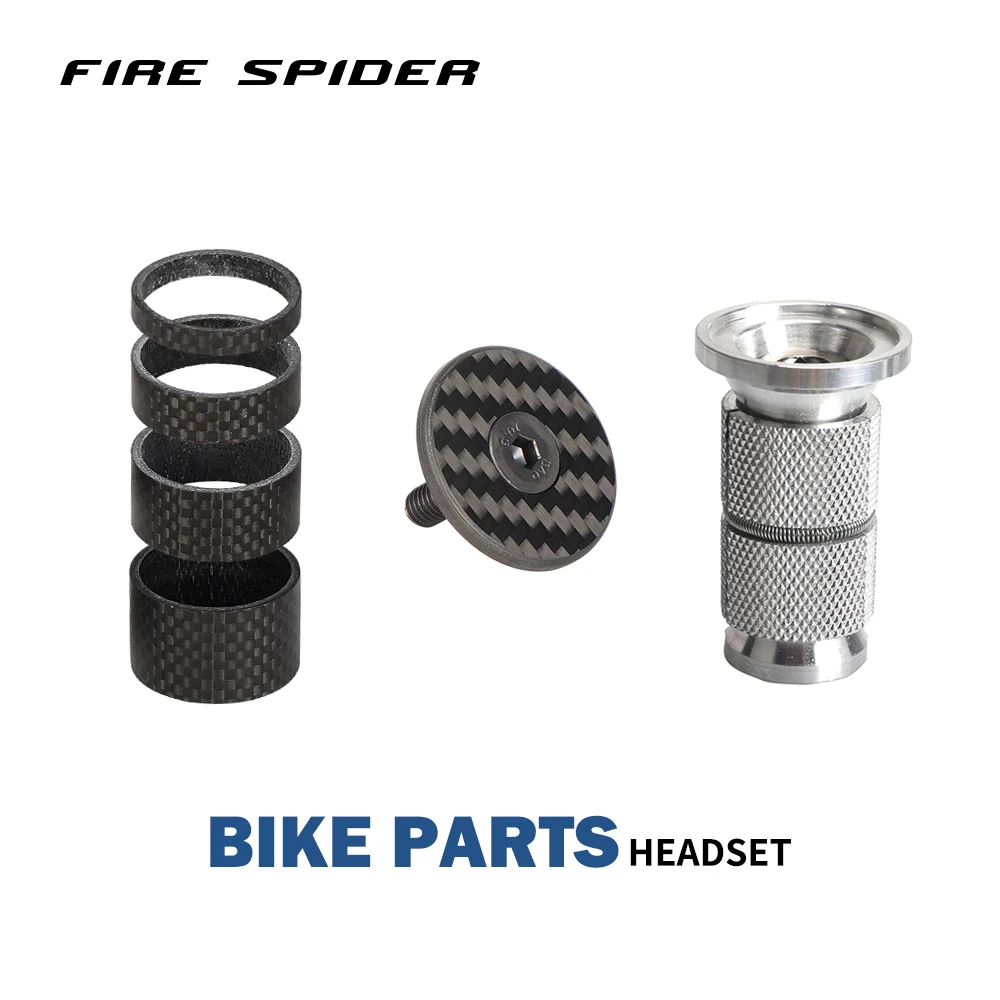 

Bicycle Headset Spacer 5mm10mm15mm20mm Carbon Stem Top Cap Mtb Compression Plug Carbon Fork