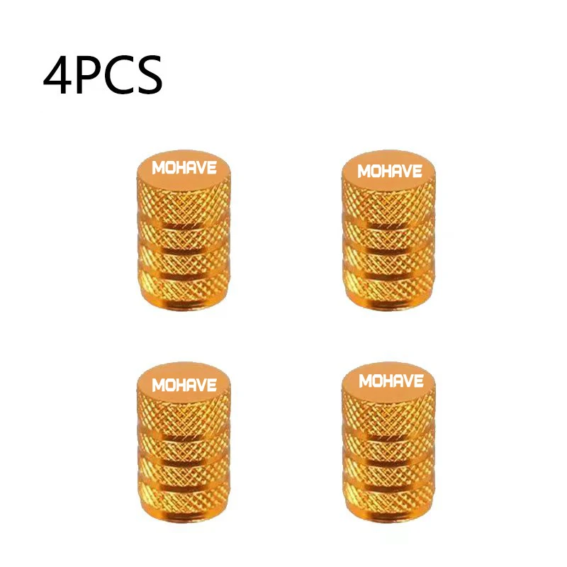 Premium Car Wheel Tire Valve Caps - Waterproof Airdust Accessories, Set of 4