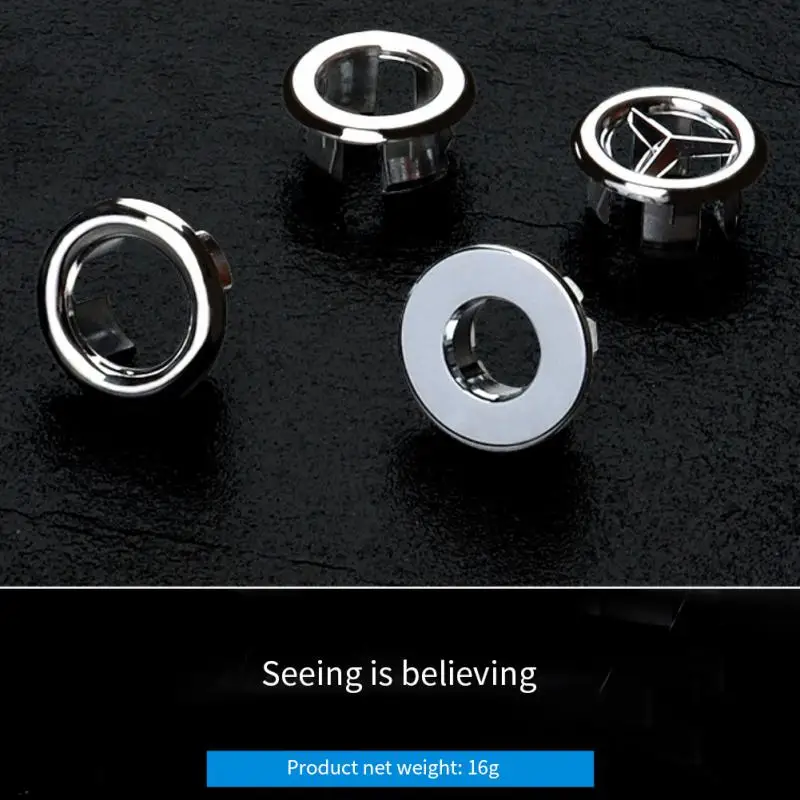 Bath Sink Round Ring Overflow Cover Spare Sink Basin Cap Plastic Tidy Trim Bathroom Ceramic Basin Ceramic Pots Overflow Ring