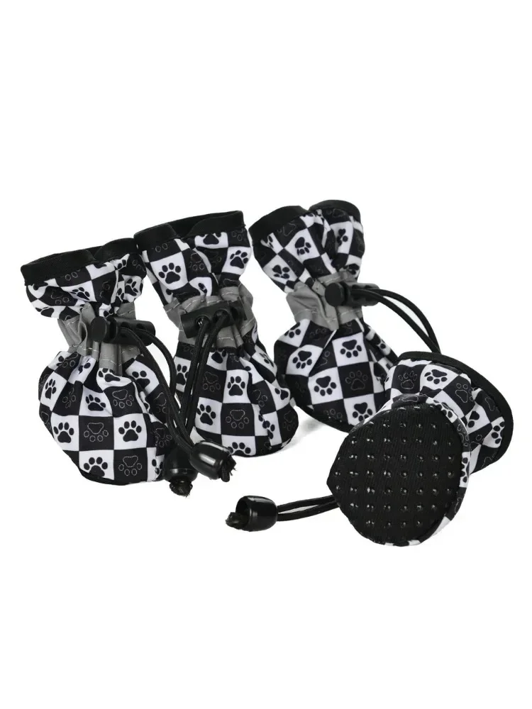 Title 18, 4 Pcs Waterproof Dog Shoes For Small Dogs Chihu...