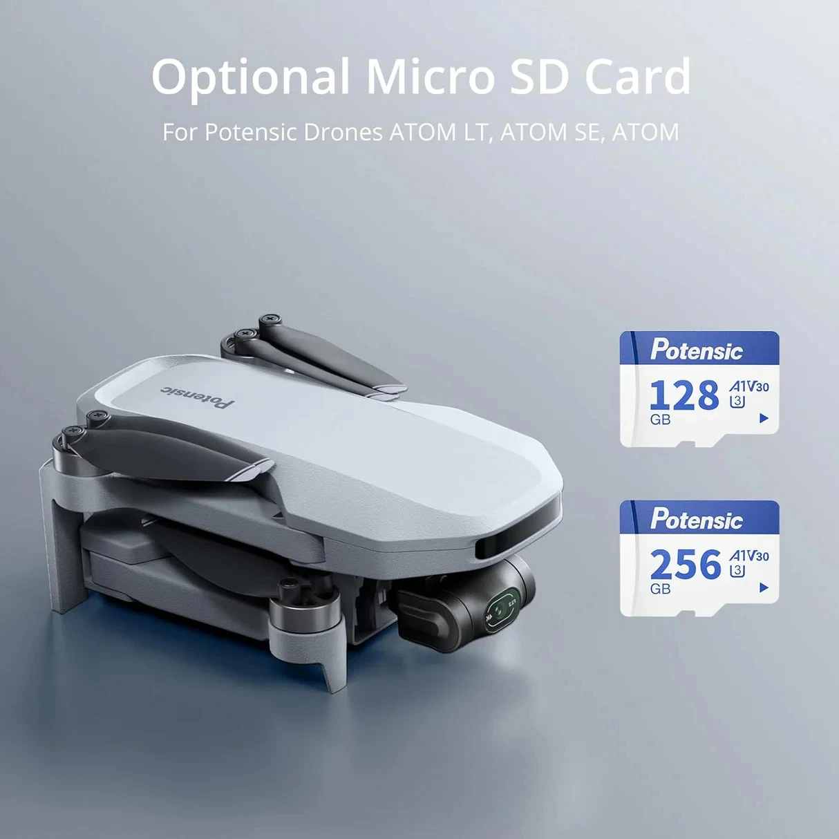 Carte SD 128 Go Potensic pour Drone A1 U3 V30