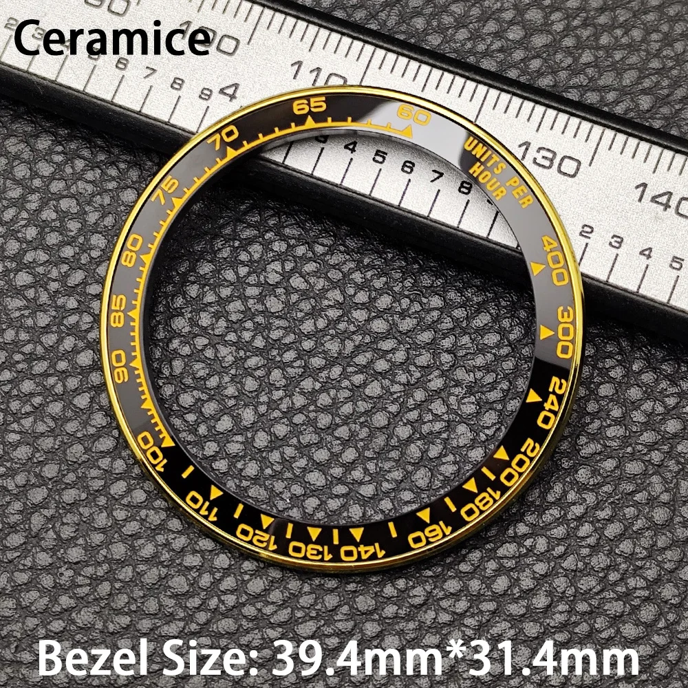 Rhinestone-Embellished Watch Bezel Insert