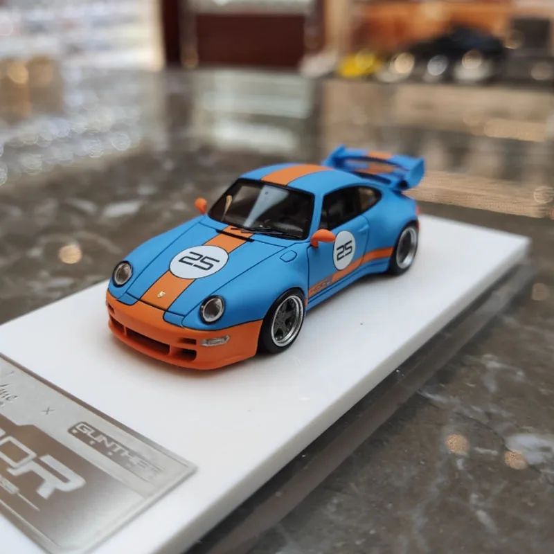 FuelMe Resin 1:64 Scale RWB 400R/993 911 ARMY GIRL Orange Flame