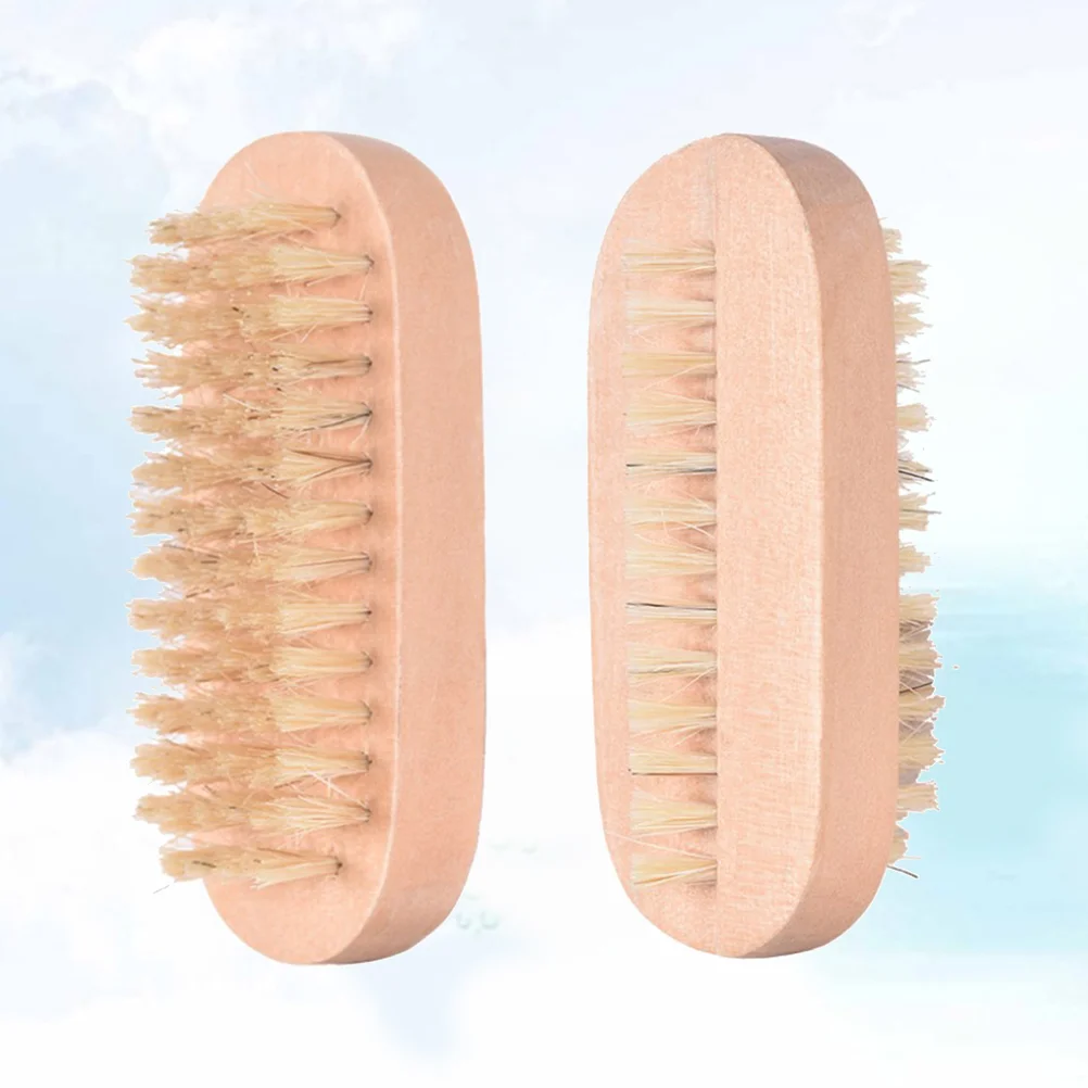 

Fingernail Cleaning Brush Manicure Cleaner Shower Scrubber Double Sided Bathing