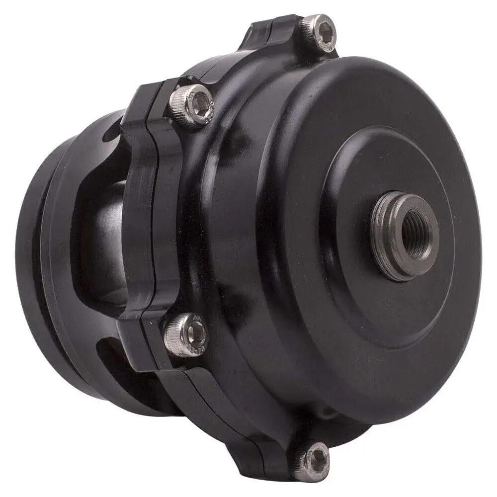 Universal 50MM Blow Off Valve Dump Valve BOV with V-band Flange Black Universal 50MM Aluminum
