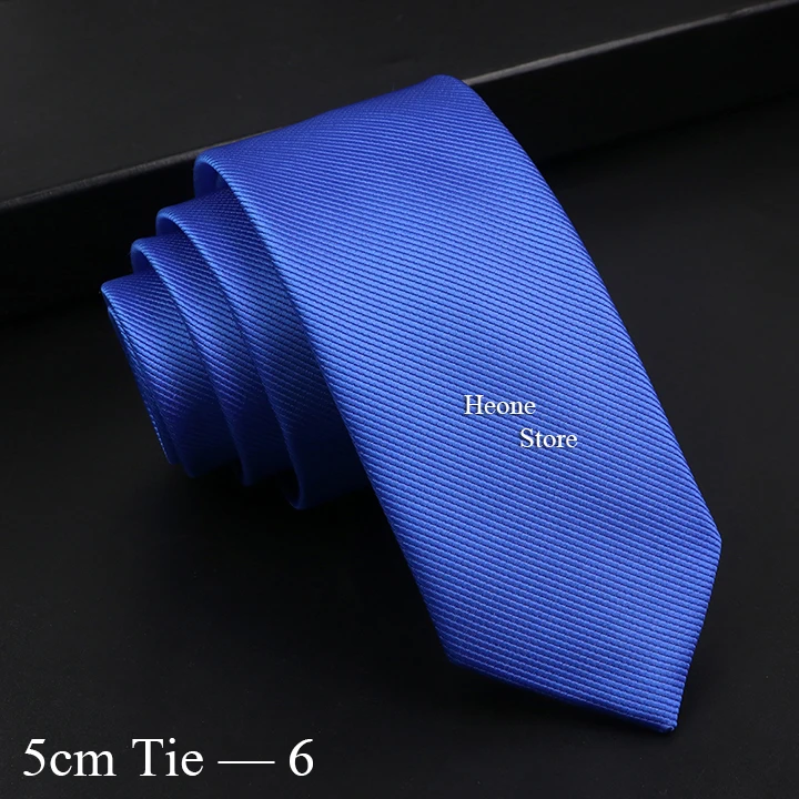 Klassische einfarbige Krawatten für Männer, 5 cm/6 cm, schmale Krawatten, rot, blau, lila, grün, Krawatten für Hochzeit, Party, Zubehör, GIF – Detail 12