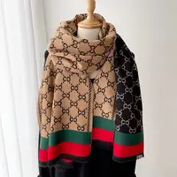 New Luxury Winter Two-Sided Cashmere Long Fringe Scarves High Quality Women Thicken Wrap Shawl Ladies Pashmina Warm Scarf