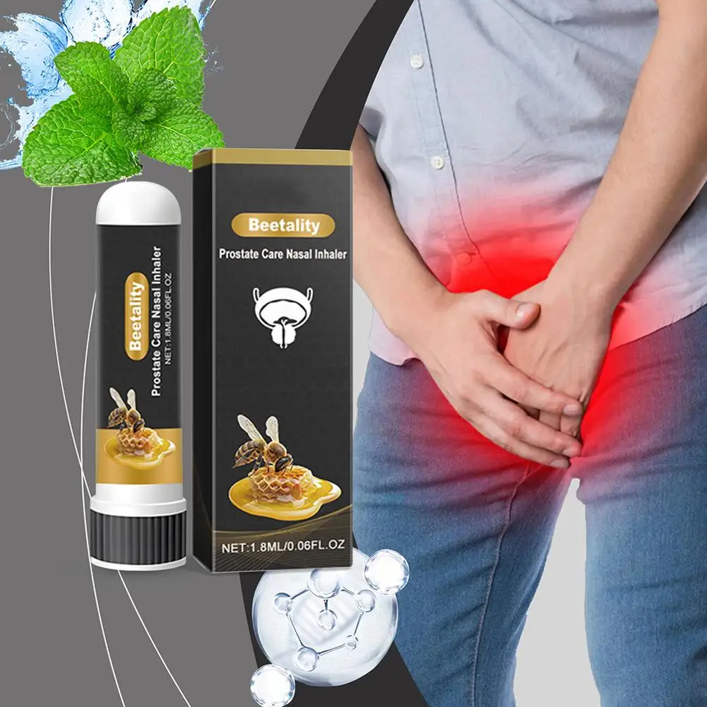 Prostate Health Nasal Inhaler Anti-inflammation Relieve Pain Soothing Prostate Health Care Nasal Aspirator nasal inhaler