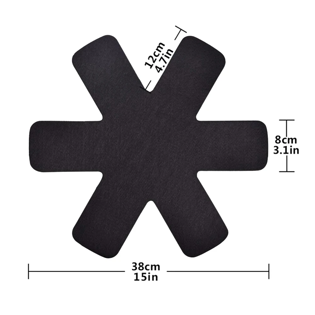 Pot Pan Protectors Divider Pads to Prevent Scratching Separate Protect Surfaces 12pcs for Kitchen Cookware
