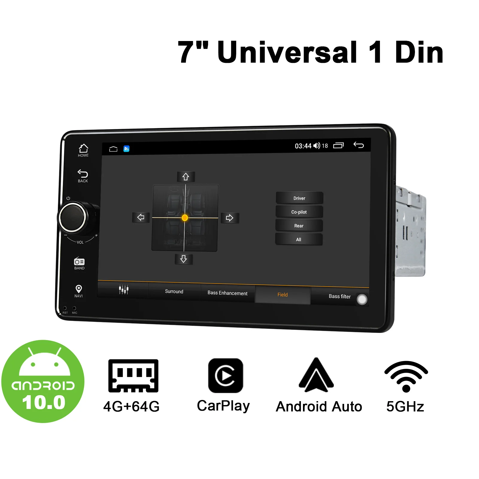 Radio coche con Pantalla 2 Din Android 10 Radio Autoradio Car Stereo 7 inch  Universal Head Unit Multimedia Carplay Android Auto - Price history &  Review, AliExpress Seller - JOYING Official Store