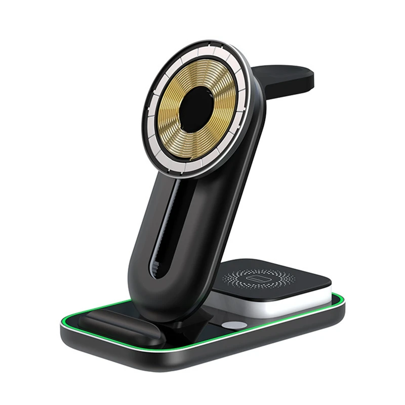 

4 In 1 Magnetic Absorption for Qi Wireless Charger Stand for IPhone Xiaomi Huawei Samsung Dock Mobile Phone Charger