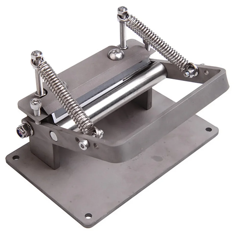 Adjustable Thickness Stainless Steel Leather Peeling Machine