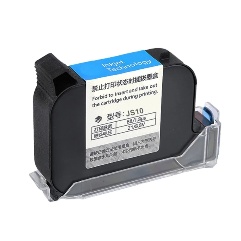 

JS10 Quick Drying Cartridge 12.7mm Handheld Inkjet Printers Solvent Fast Drying Print ,000 Characters Dropship