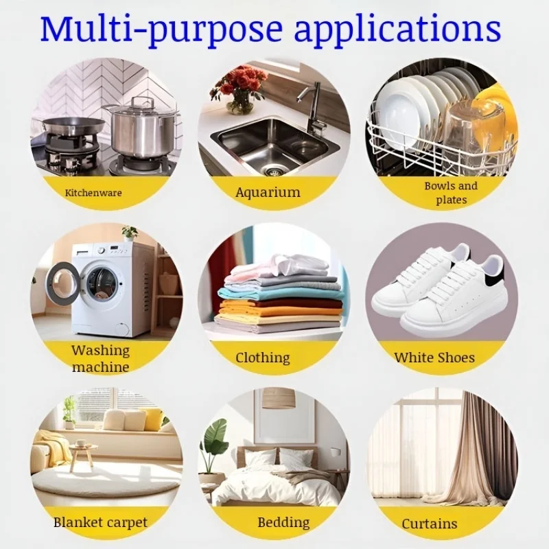 Multi-functional Cleaning Bubble Cleaner Washing Machine Cleaner Descaler Odor Removing Tablets For Washer Oxygen Tablets