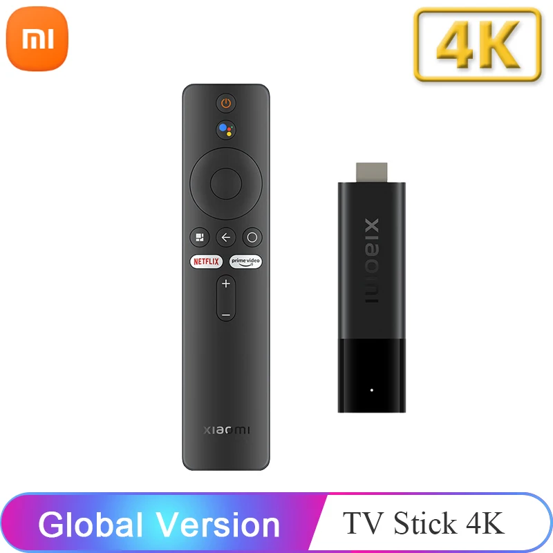 IN STOCK Xiaomi Mi TV Stick 4K Android 9.0 Ultra HD Streaming Media Player  Google Cortex