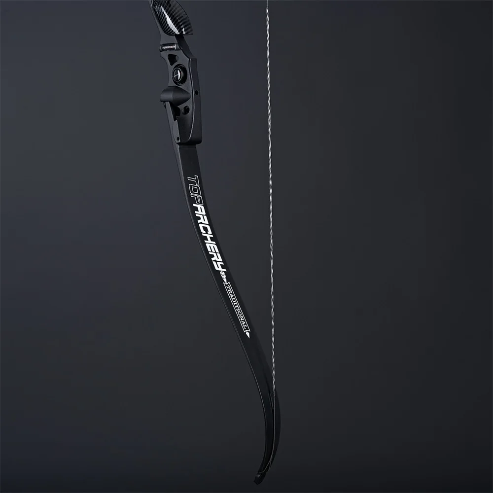 Toparchery-Black ILF Recurve Bow Limbs, Right or Left Hand, Takedown, Hunting Sports, Shooting Accessories, 1 Pair, 25-60lbs