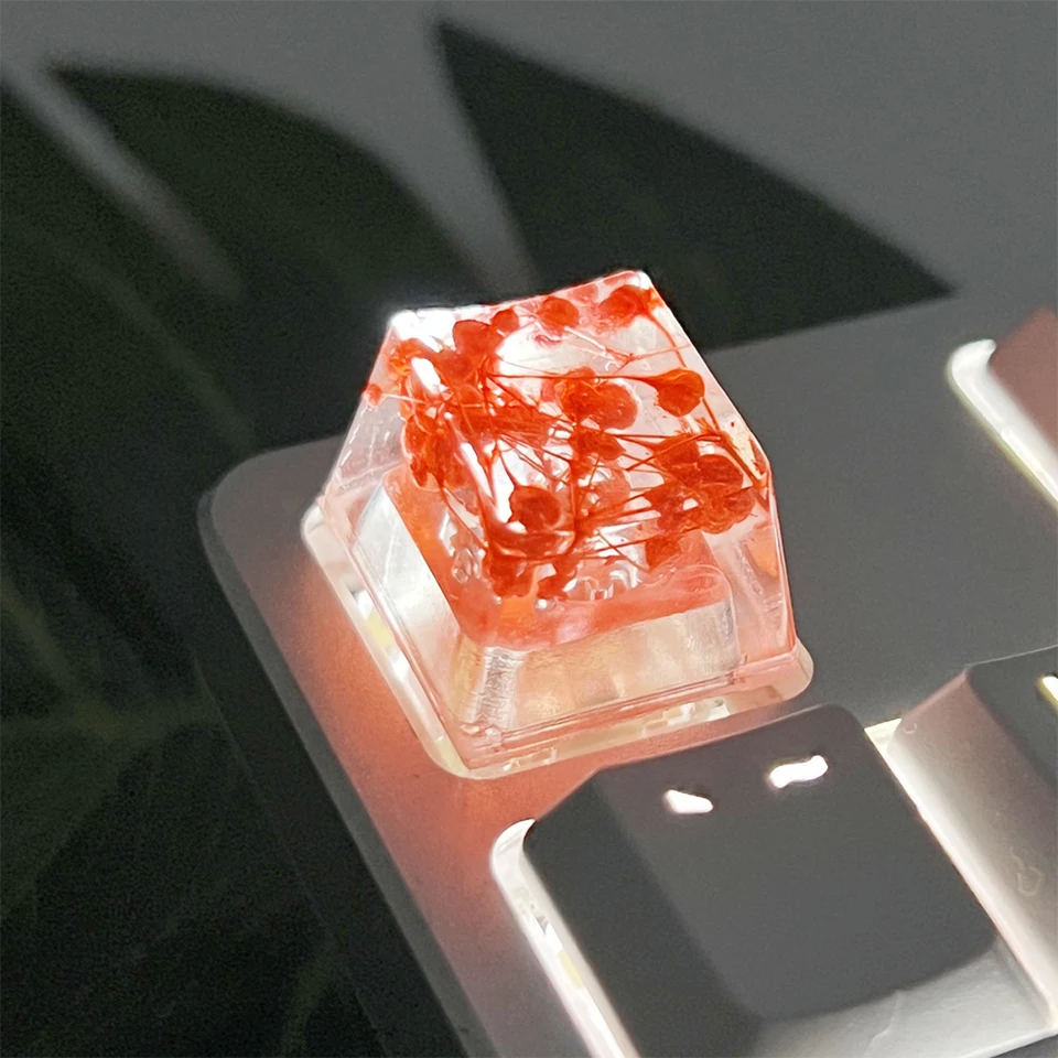 Handcrafted Epoxy Resin Keycap for Mechanical Keyboards