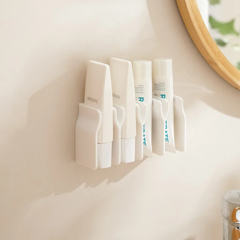 Wall-Mounted Toilet Facial Cleanser Storage Rack for Bathroom