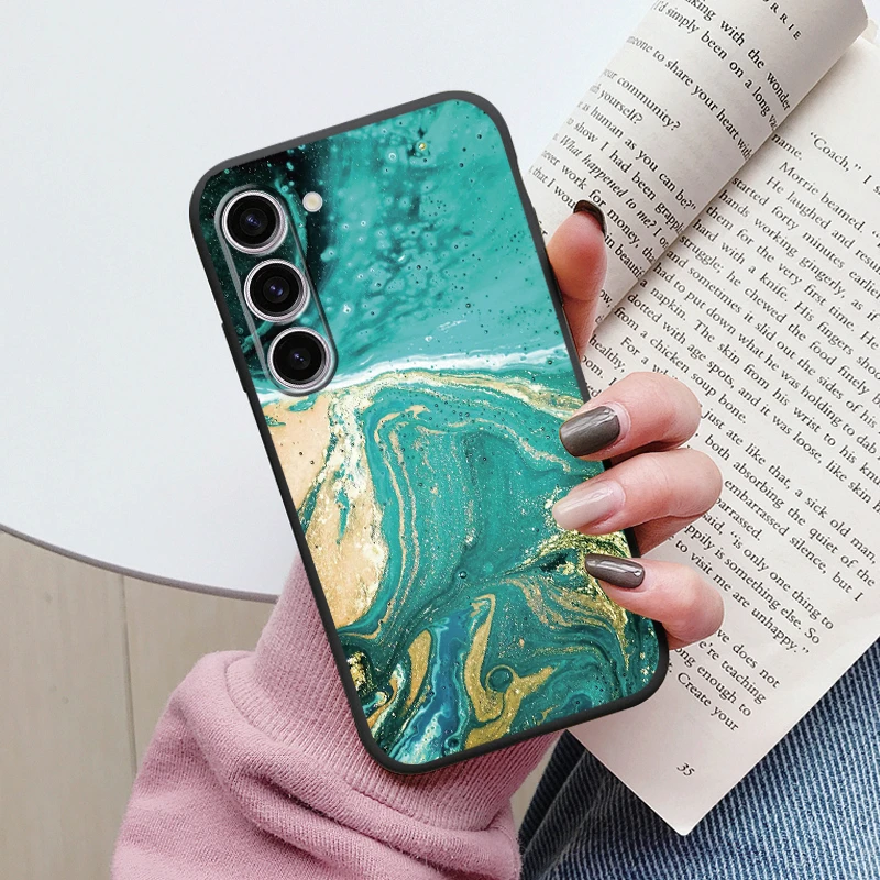 Marble Stone Texture Protective Silicone Phone Case