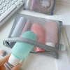 1/3pcs Mesh Clear Cosmetic Bags Small Large Black Makeup Bag Portable Travel Toiletry Organizer Case Lipstick Storage Pouch 4