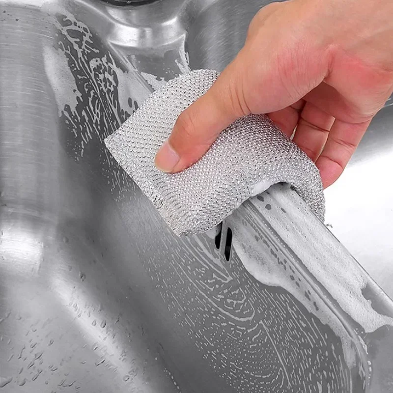 4pcs Kitchen Dishwashing Sponge
