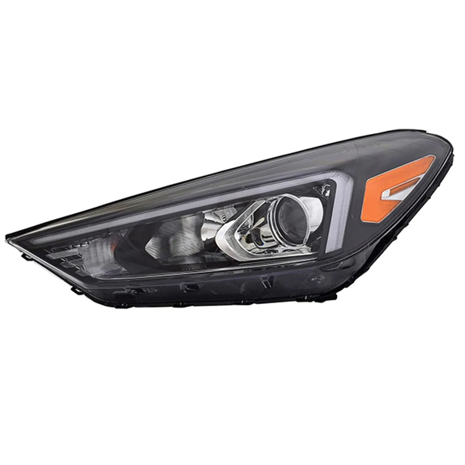 Car Headlamp W/LED DRL Driver Side Headlight Assembly for Hyundai Tucson Head Lightcustom