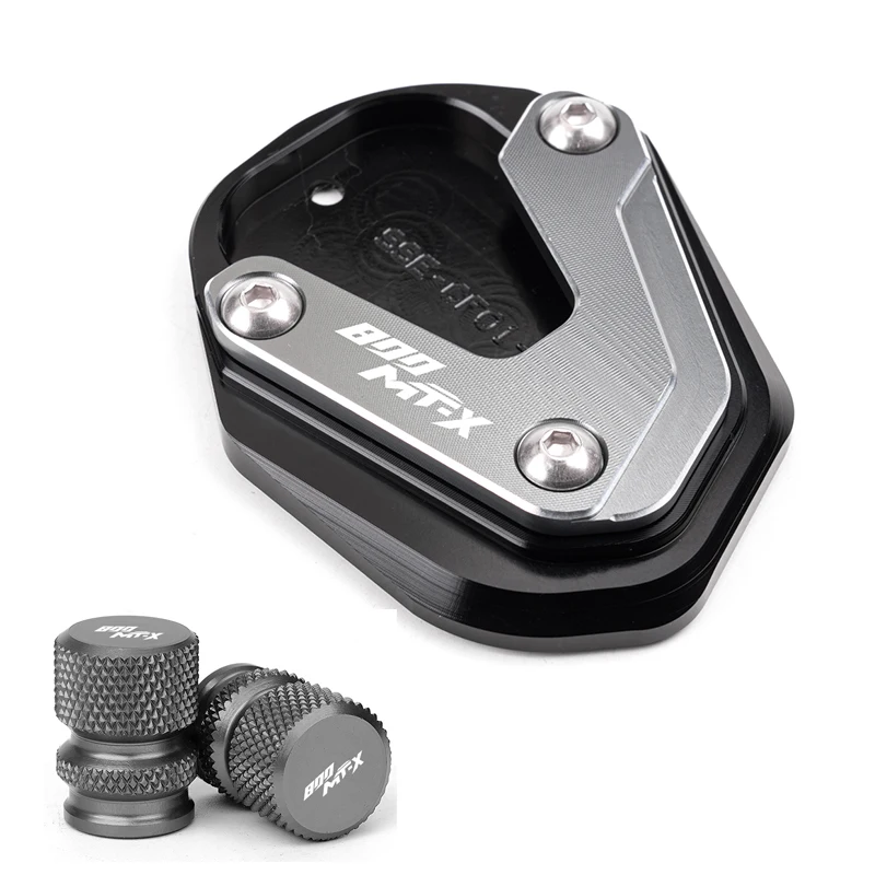 Enhanced Motorcycle CNC Kickstand Foot Side Stand Enlarger Pad Support Plate