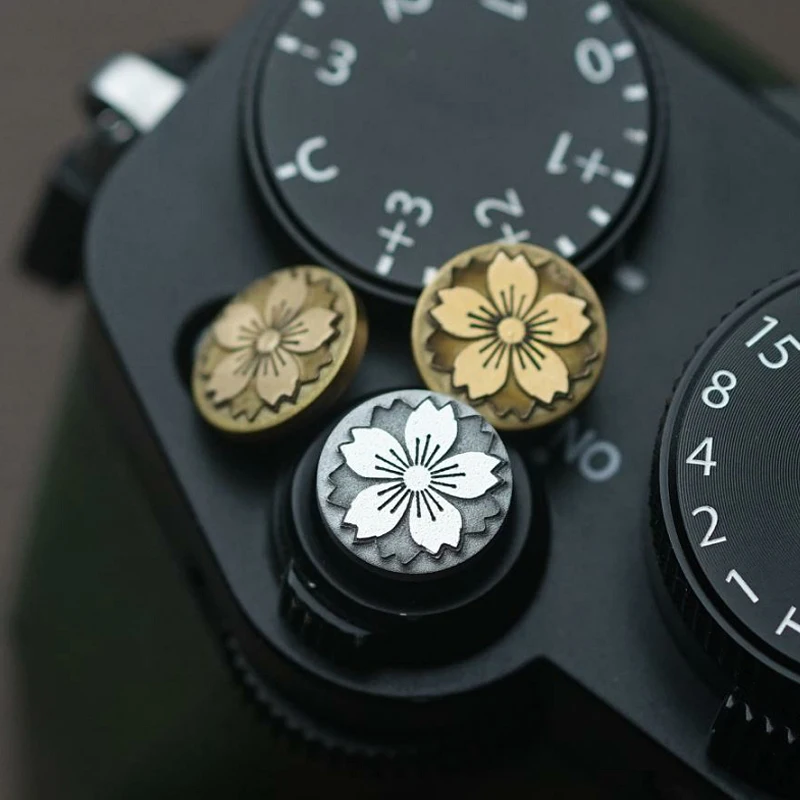 Fotocamera Hot Shoe Cover Protector Cap Pulsante Di Rilascio Morbido Pulsante Dell'Otturatore Compatibile Con Sony A7C2 Fujifilm X100Vi Nikon Z30 Cano