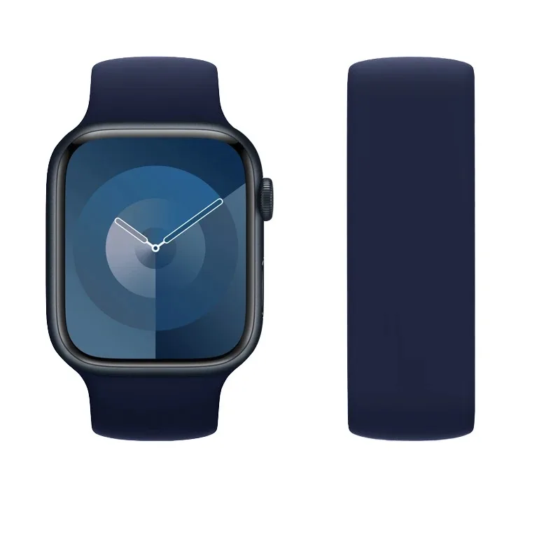 Sleek Silicone Solo Strap