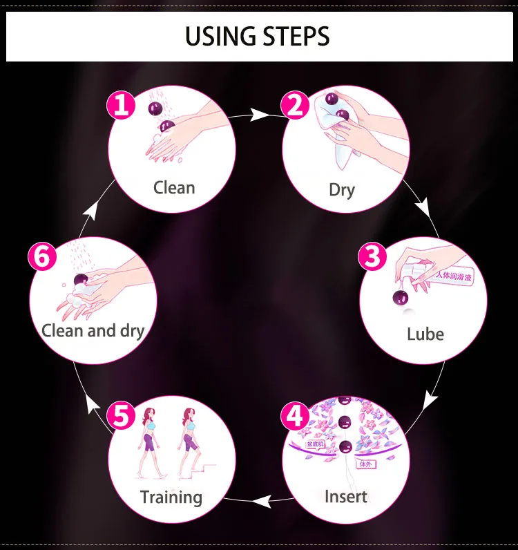 Kegel Balls Kegel Ball Vagina ball for women Tight Exercise Ben Sex Toys for Women