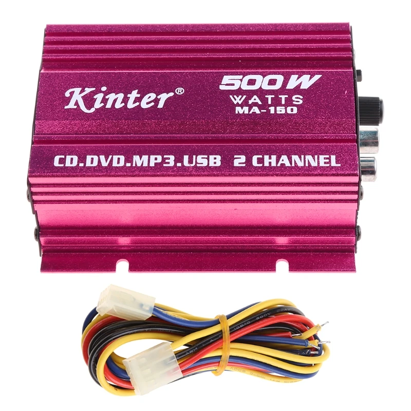 

Hi-Fi 36W 2 Channel Power Stereo Subwoofer Amplifier for Car Motorcycle