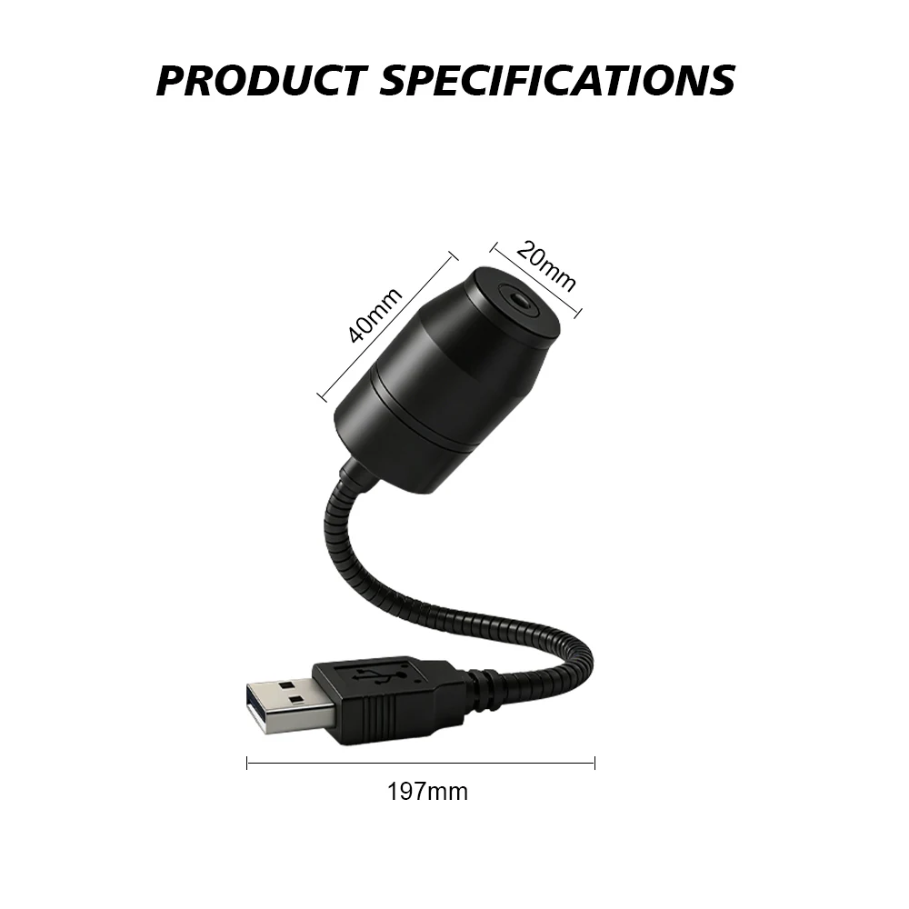 USB LED Starry Night Atmosphere Projector