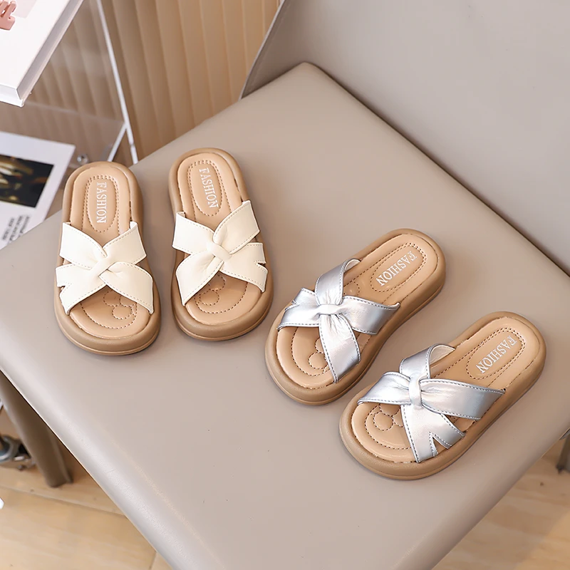 Girls Summer Beach Sandals Anti Slip Comfortable Kids Shoes